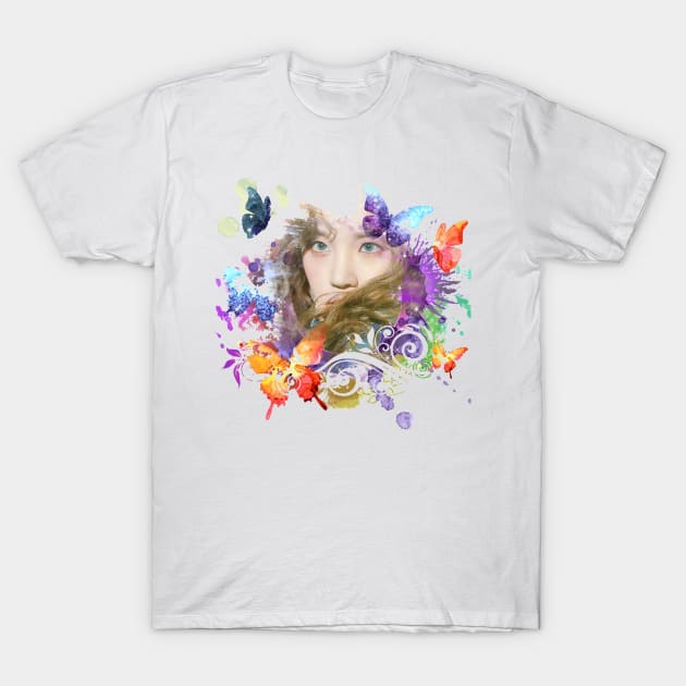 Yuqi (ウギ) T-Shirt by K-pop design shop